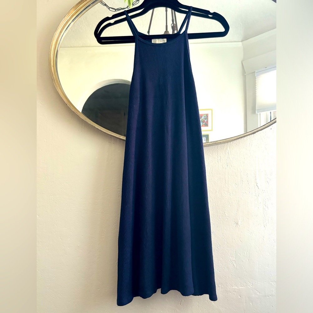 Blue dress